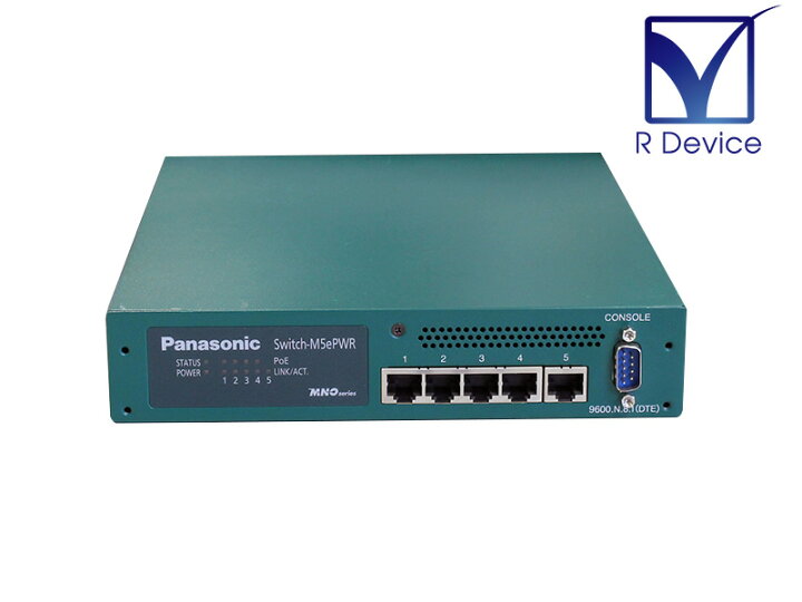 楽天市場】Switch-M5ePWR PN27059 Panasonic ESネットワークス レイヤ2  
