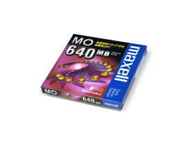 maxell 3.5型 640MB MOディスク MA-M640.B1P 新品