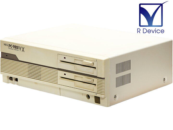 楽天市場】NEC Corporation PC-9801VX2 80286 8MHz/V30 10MHz/640kB