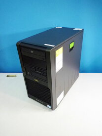 PRIMERGY TX100 S1 富士通 Pentium E5200 2.5GHz/2GB/3.5"FDD/DVD-ROM PGT1012BA【中古】