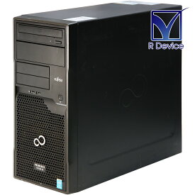 富士通 PRIMERGY TX100 S3 PYT10PZT2S Pentium Processor G2120/2.0GB/250.0GB *2/DVD-ROM/3.5インチモデル【中古サーバー】
