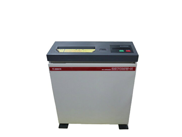楽天市場】canon 2270MW-N MSシュレッダー B4対応 クロスカット【中古 
