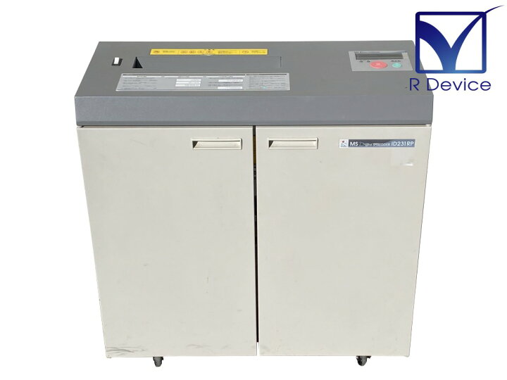 楽天市場】明光商会 MSシュレッダー ID231RP A3対応 スパイラルカット 