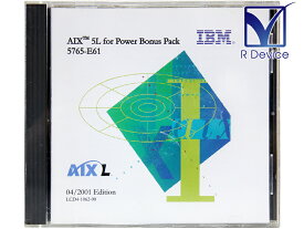5765-E61 IBM Corporation AIX 5L ボーナスパック 04/2001 LCD4-1062-00 CD-ROM版【未開封品】