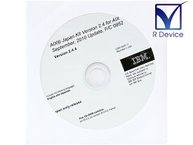 LCD4-0999-17 IBM Corporation AIX Japan Kit V2.4 Version 2.4.4 CD-ROM版 09/2010 Update, F/C 0952【未開封品】
