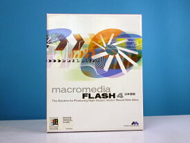 macromedia FLASH4 日本語版 株式会社ASCII/マクロメディア Windows対応CD-ROM ZFLSSRWJ【中古】