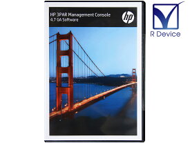 Hewlett-Packard Company 3PAR Management Console 4.7 GA Software QR482-63231【未開封品】