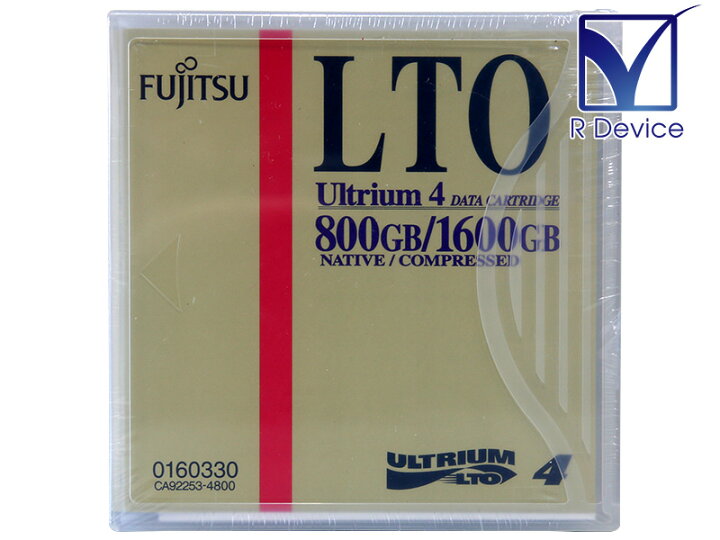 楽天市場】0160330 富士通コワーコ LTO Ultrium 4 データカートリッジ 