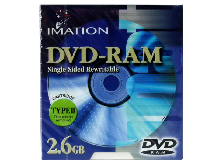 楽天市場】DVD-RAM 2.6S IMATION DVD-RAMメディア TYPE2 (ディスク 