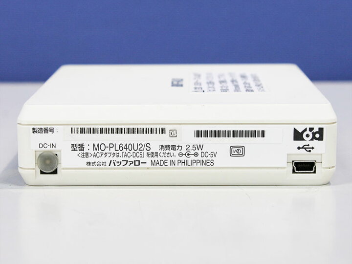 楽天市場】MO-PL640U2/S BUFFALO USB2.0対応 外付バスパワー駆動 