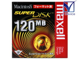 SD120.MAC.B1P Maxell 3.5インチ 120MB SuperDisk Macintosh フォーマット済 1枚【未開封品】