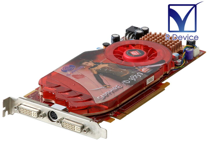 楽天市場】SAPPHIRE Technology Radeon HD 3850 512MB DVI-I *2/TV-out 