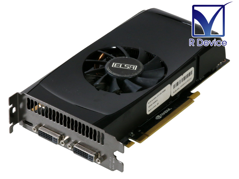 ELSA GeForce GTX 460 768MB DVI 2 爆安 x16 mini-HDMI PCI 1.1 中古ビデオカード Express GD460-768EB 公式