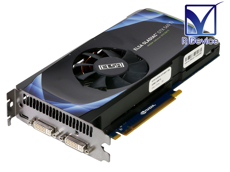 ELSA 限定品 お買得 GeForce GTX 560 Ti 1GB DVI-I 2 PCI-Express HDMI x16 ES GD560-1GEBTIA 中古 mini