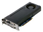 NVIDIA GeForce GTX 760 2GB DisplayPort/HDMI/DVI-I/DVI-D PCI Express x16 GTX760 PCI-E 2GB DDR5 256Bit【中古】