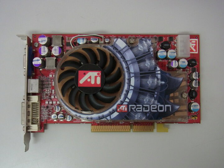 楽天市場】ATI RADEON 9800XT 256MB DDR AGP 8X/4X 【中古グラフィック 