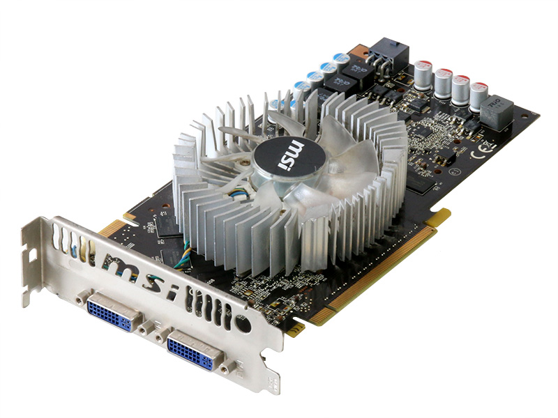 MSI GeForce GTS 250 512MB DVI*2 PCI Express x16 N250GTS-2D512 V2 -  escuela-yermoyparres.edu.mx