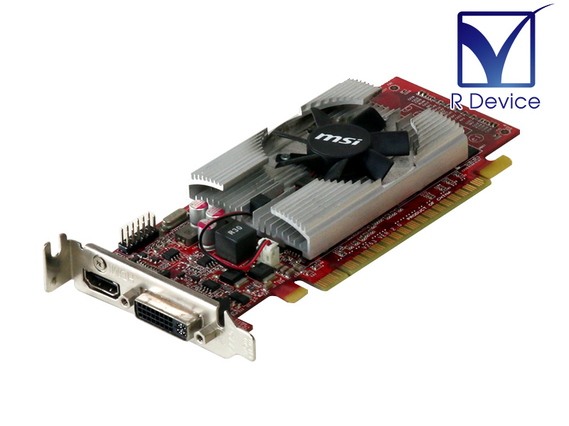 MSI GeForce GT 520 1GB DVI VGA 送料無料（一部地域を除く） HDMI 春の新作続々 Express LP x16 中古 LowProfile PCI N520GT-MD1GD3
