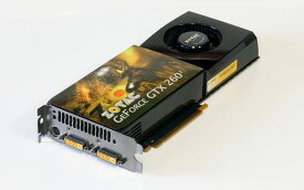ZOTAC GeForce GTX260^2 896MB DVI *2/TV-out PCI-Express 2.0 x16 ZT-X26E3KD-FSP【中古】