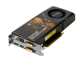 ZOTAC GeForce GTX 560 Ti 1GB DVI*2/DisplayPort/HDMI PCI-Express 2.0 x16 ZT-50306【中古】