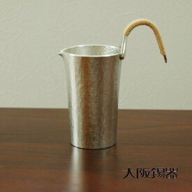 大阪錫器 千呂利 風花 中 錫製品 錫製 大阪 錫器 ちろり チロリ 錫 タンポ 誕生日プレゼント お餞別 退職祝 父の日 敬老の日 錫 送料無料 伝統工芸・ 陶器の和遊感