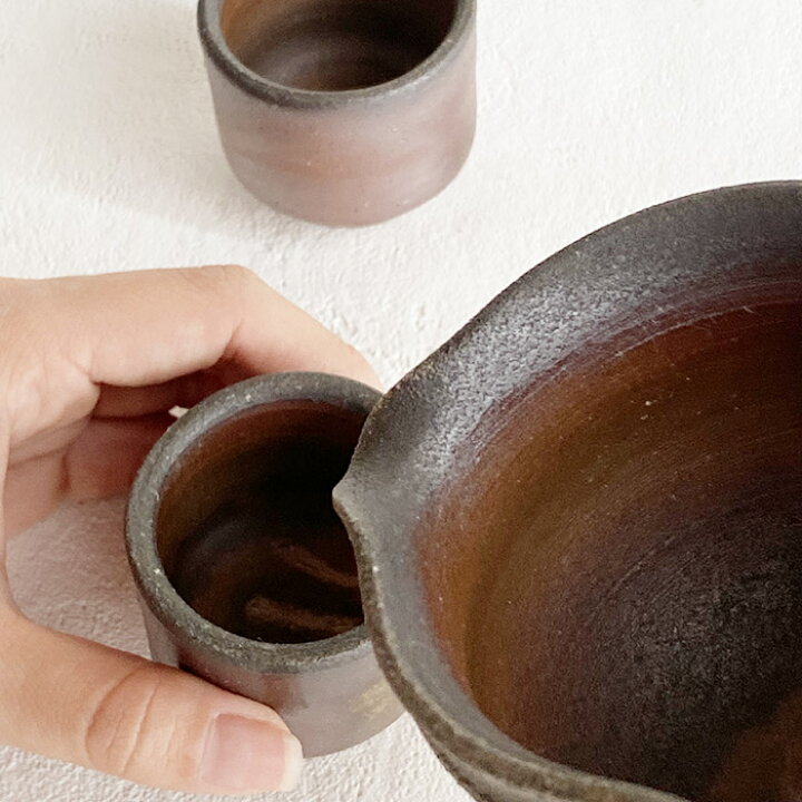 楽天市場】備前焼 酒器揃 戸田兼人作 父の日プレゼント 70代 酒器 