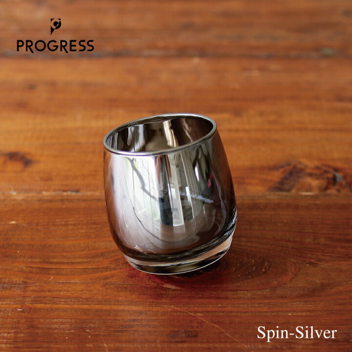 楽天市場】PROGRESS ダンシンググラス Spin-Silver Jewelry・Glass