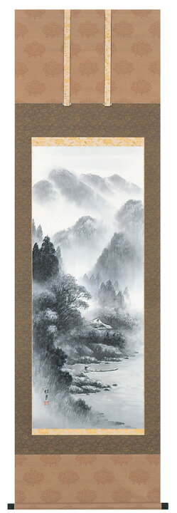 楽天市場】掛け軸専門 掛軸（かけじく）販売 通販店水墨山水（後藤 桂 
