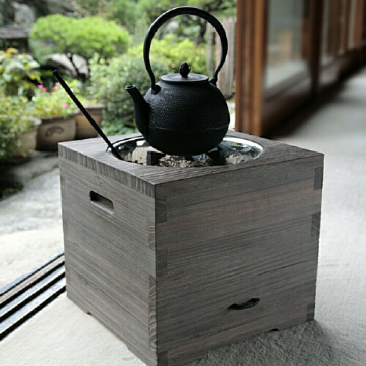 楽天市場】職人の手作り火鉢 日本製 桐の箱火鉢 ＜火鉢単品＞ 全国送料 
