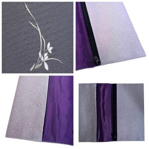 ӂ ގ ߂ގ ӂ O   P[X hJ `bNt ϔt t 11.5×20cm @ ubN  O[ e TL Mtg 蕨 j "hJ