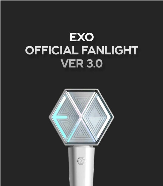 楽天市場】EXO エクソ 公式 ペンライト Ver.3 【公式トレカランダム1枚 