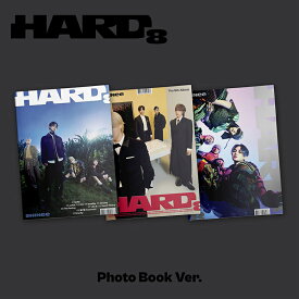 SHINee シャイニー 正規 8集 [ HARD ] (Photo Book Ver.) 3種中選択1 公式 SMTOWN 公式グッズ 初回限定ポスター withmuu特典フォトカード付き