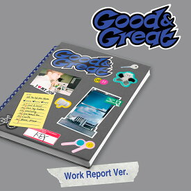 SHINee KEY Good & Great / 2nd Mini Album (Work Report Ver.)(Cover Letter Ver.) 選択 シャイニー キー 公式 SMTOWN 公式グッズ