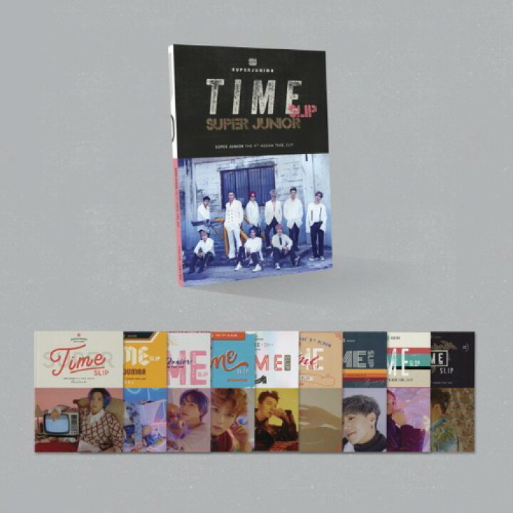 楽天市場】SUPERJUNIOR(スーパージュニア)- 正規9集『TIME SLIP』[VER 