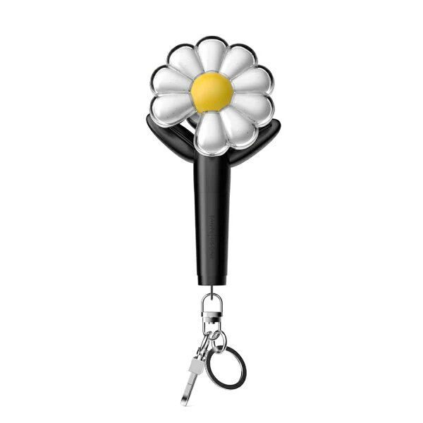 GD ミニ キリング (ブラック) G-DRAGON OFFICIAL MINI LIGHTSTICK KEYRING 公式 ミニ ペンライト キリング GD クォンジヨン KWON JI YONG ジードラゴン TOOBAD DRAMA BIGBANG ペンライト ビックバン コンサート 公式 グッズ ★ 応援ペンライト ★