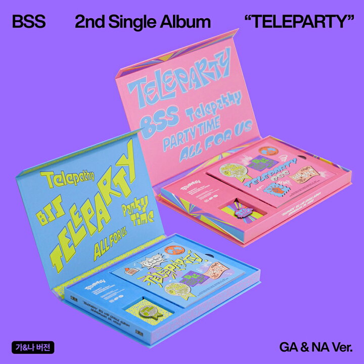 楽天市場】BSS SEVENTEEN - TELEPARTY / 2ND SINGLE ALBUM 2種中選択 