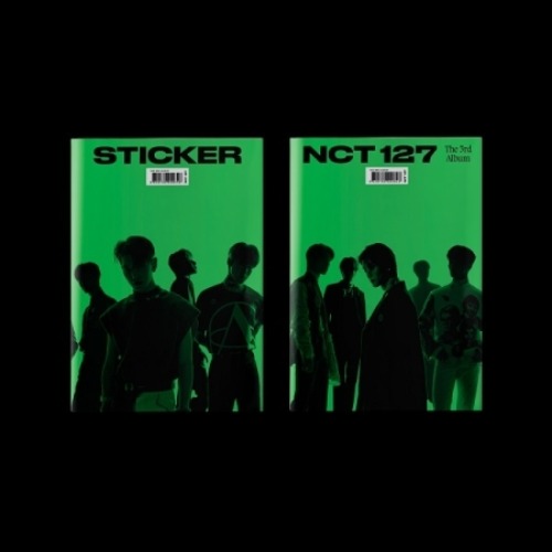 NCT127 エヌシーティー 正規アルバム 3集 Sticker Sticky セットアップ お気に入り 初回限定ポスター Ver.