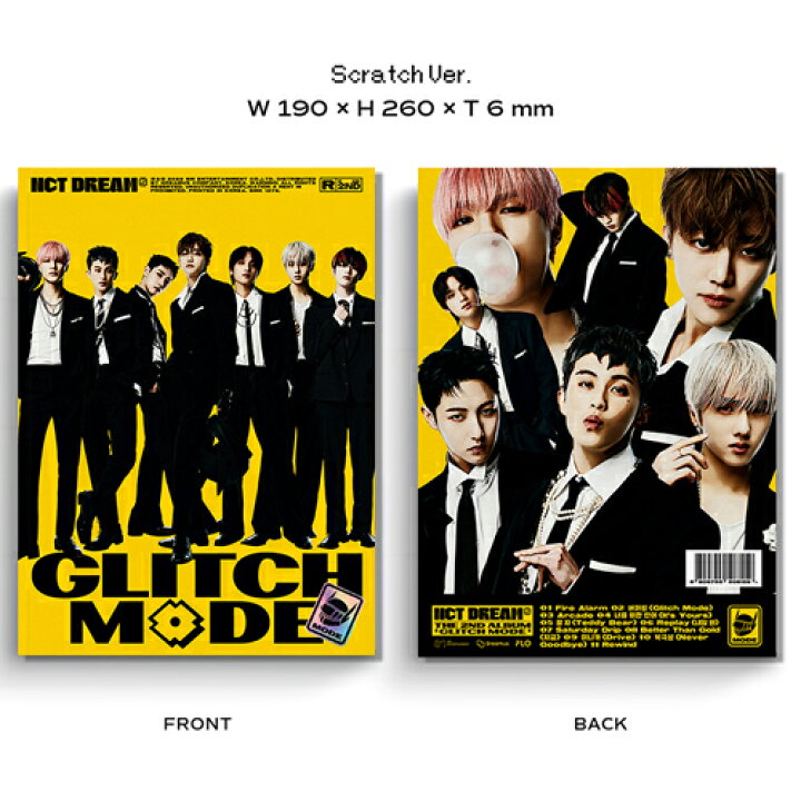 楽天市場】NCT DREAM - Glitch Mode / 正規2集 (Photobook Ver 