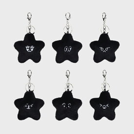 NCT 127 - BLACK STARFISH DOLL KEYRING / 2025 NCT 127 4TH TOUR [ NEO CITY : SEOUL - THE MOMENTUM ] OFFICIAL MD スペシャル 秘密 特別 プレゼント 公式グッズ TAEYONG DOYOUNG TEN JAEHYUN JUNGWOO JENO HAECHAN JAEMIN