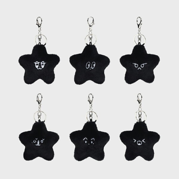 NCT 127 - BLACK STARFISH DOLL KEYRING / 2025 NCT 127 4TH TOUR [ NEO CITY : SEOUL - THE MOMENTUM ] OFFICIAL MD スペシャル 秘密 特別 プレゼント 公式グッズ TAEYONG DOYOUNG TEN JAEHYUN JUNGWOO JENO HAECHAN JAEMIN