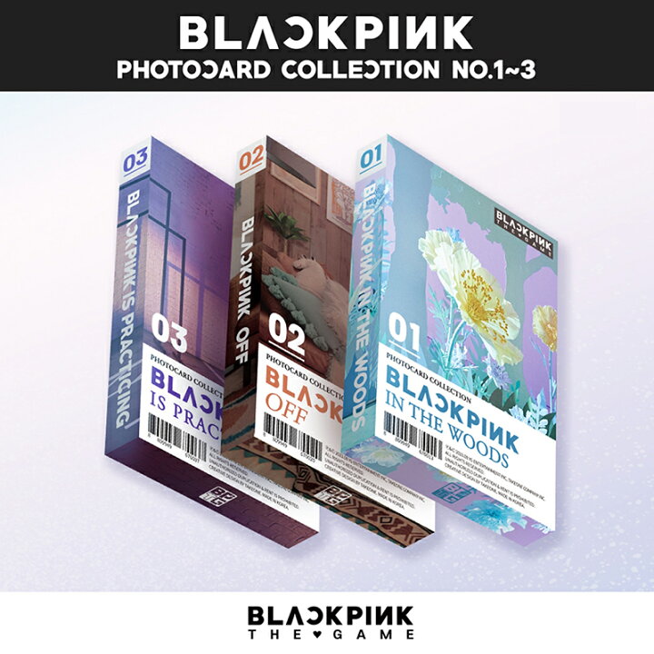 楽天市場】BLACKPINK ブラックピンク THE GAME PHOTOCARD COLLECTION 3 
