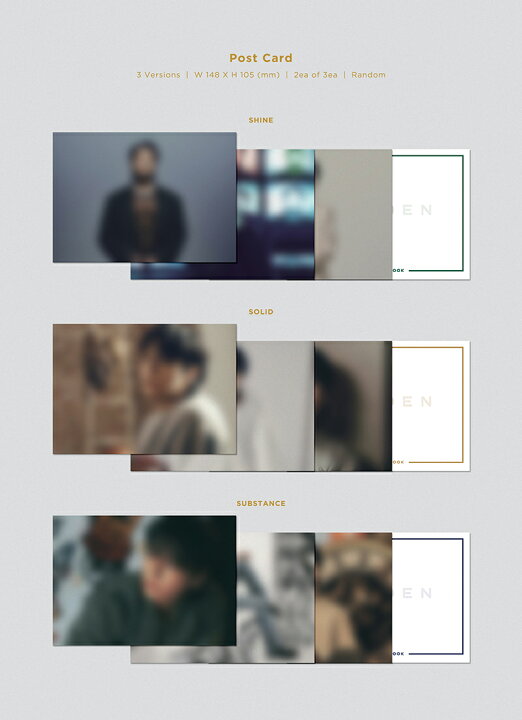 楽天市場】BTS - JUNG KOOK GOLDEN / 1st SOLO ALBUM 3種中選択 
