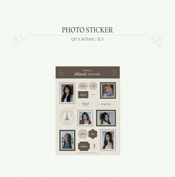 楽天市場】NMIXX - MIXXPEDIA : PICK PARIS / 2ND PHOTOBOOK エン  