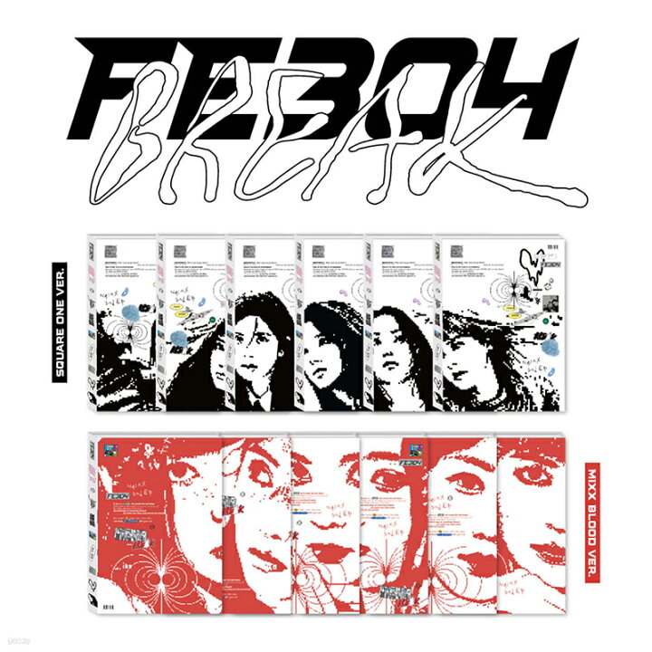 楽天市場】NMIXX Fe3O4: BREAK / 2ND EP ALBUM 一般盤 2種中選択 