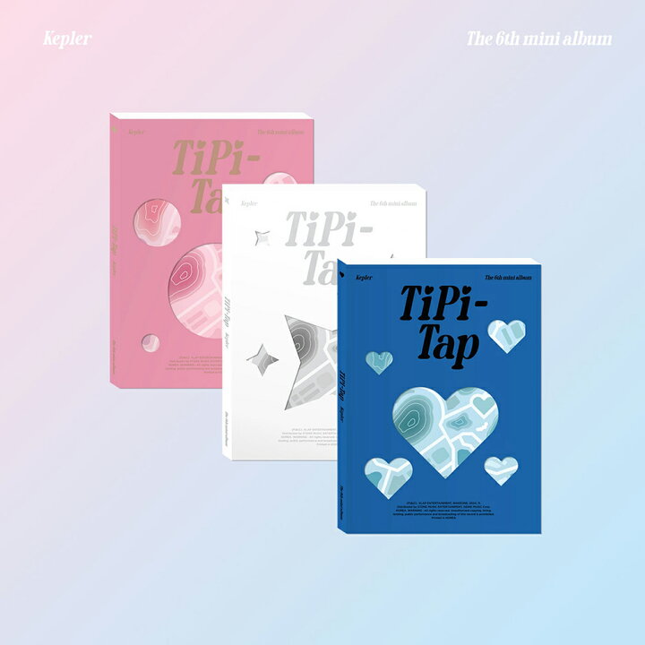 楽天市場】Kep1er - TIPI-TAP / 6th Mini Album 3種中選択【韓国盤 