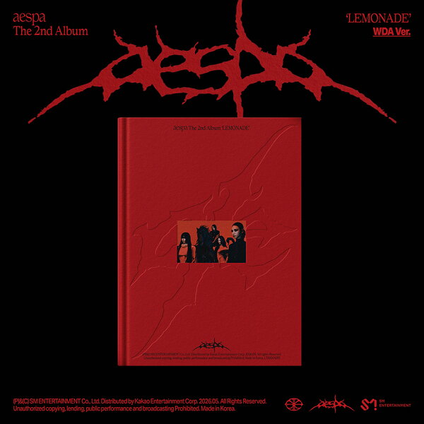 aespa - LEMONADE / The 2nd Album ( WDA Ver. ) 初回限定 正規2集アルバム 【初回構成】 カリナ ウィンター ジゼル ニンニン KARINA WINTER GISELLE NINGNING