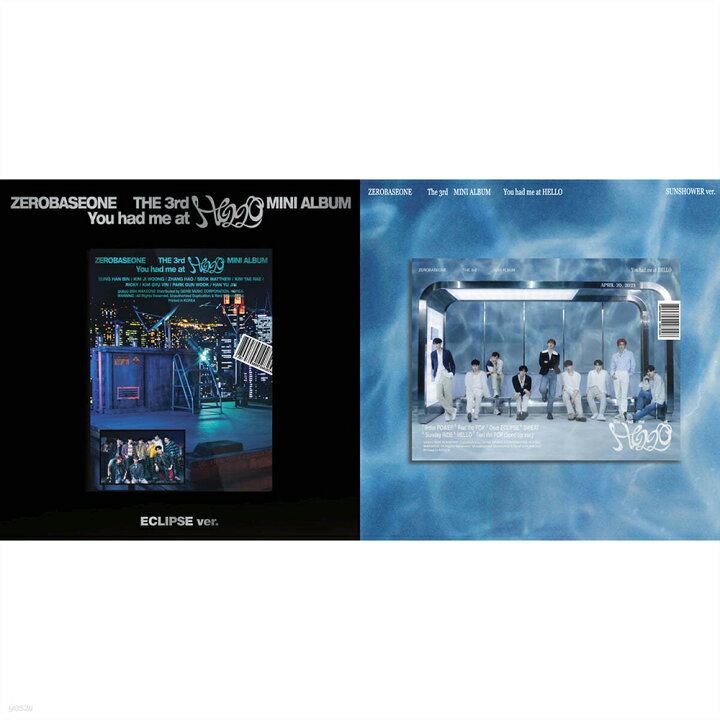 楽天市場】ZEROBASEONE - You had me at HELLO / 3RD MINI ALBUM 2種中 
