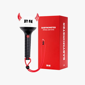BABYMONSTER ベイビーモンスター ペンライト OFFICIAL LIGHT STICK 特典トレカ 初回限定 数量限定 公式ペンライト 贈り物 プレゼント