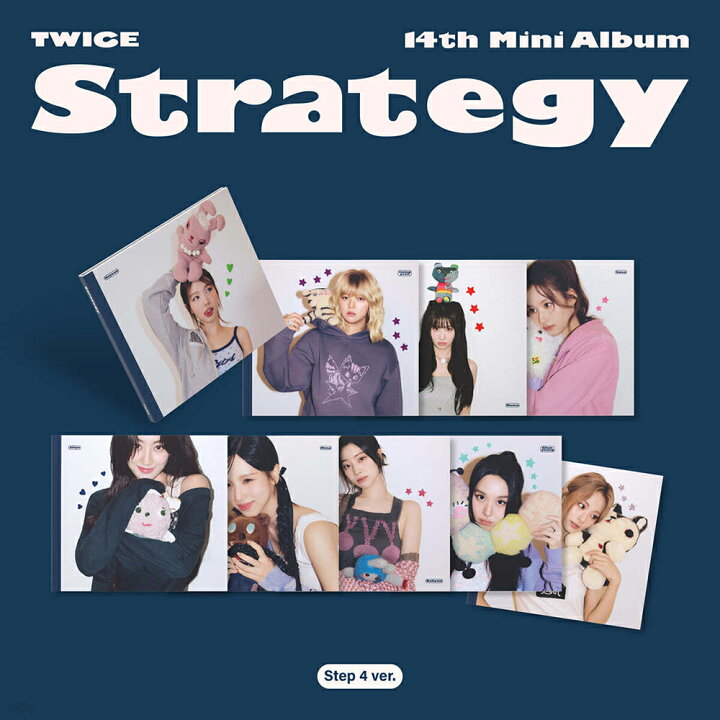楽天市場】TWICE トゥワイス STRATEGY (Step4 ver.) 14th MINI ALBUM 9 