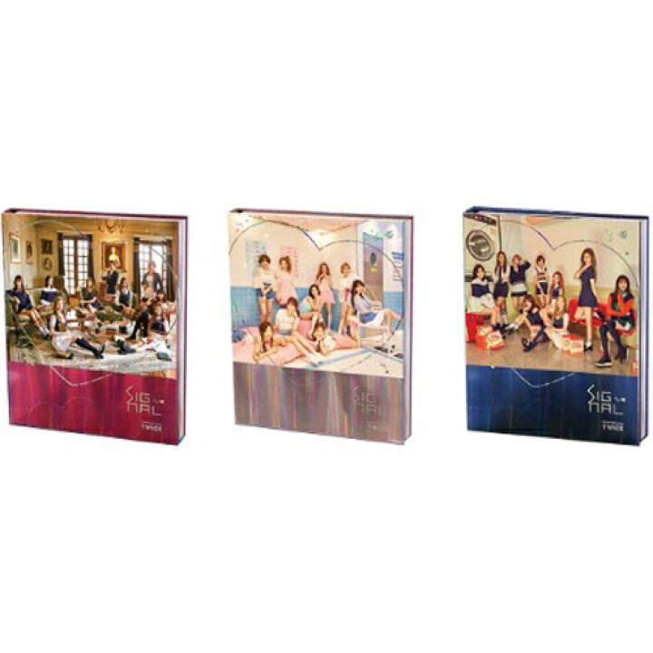 楽天市場】TWICE （トゥワイス）SIGNAL 4TH MINI ALBUM ☆バージョン 